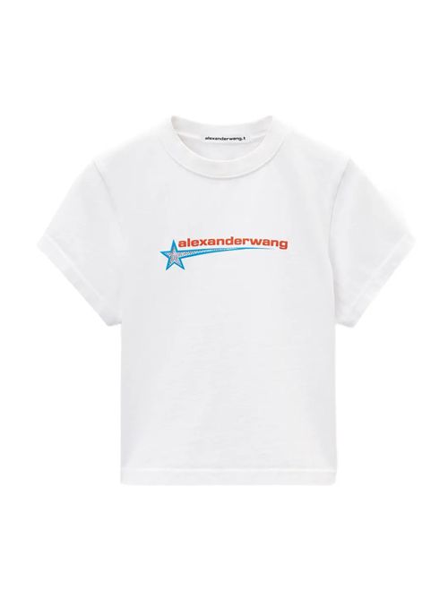 T-shirt with logo ALEXANDER WANG | 1CC4251155100